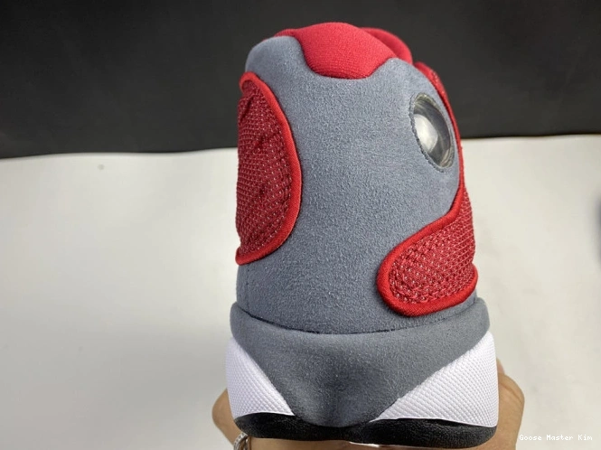 Grey Jordan Retro Air Gym Red 414571-600 13 Flint 0607